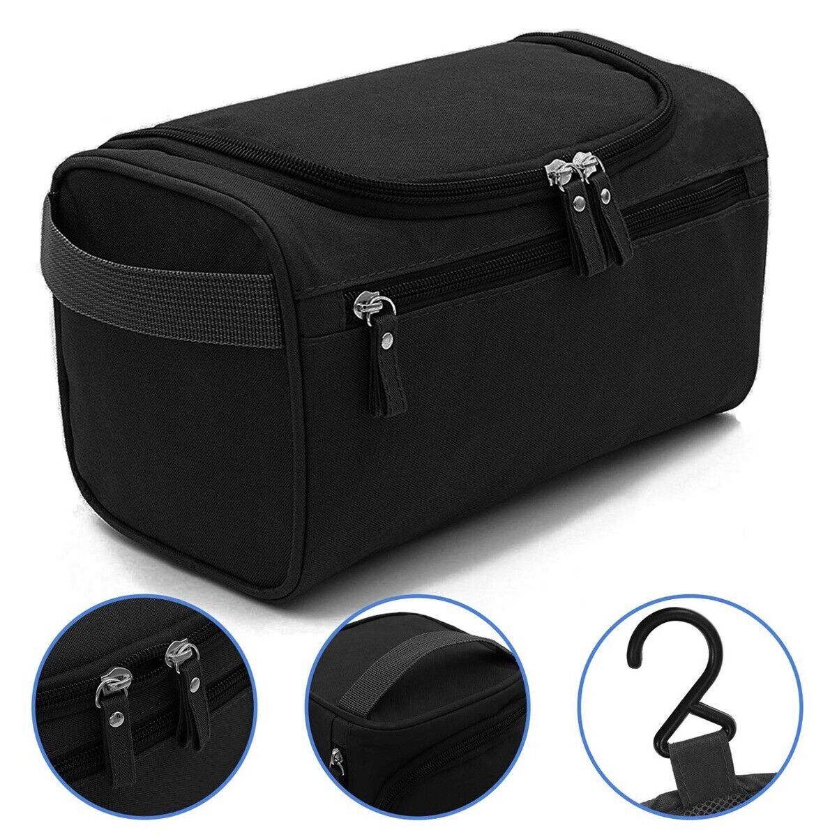 Travel Hanging Toiletry and Shaving Bag
