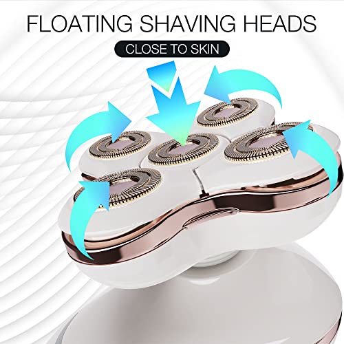 VIMC Women's Rechargeable Electric Razor and Trimmer