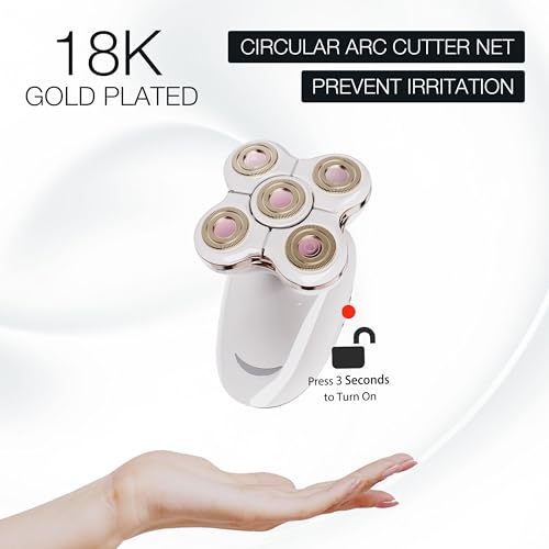 VIMC Women's Rechargeable Electric Razor and Trimmer