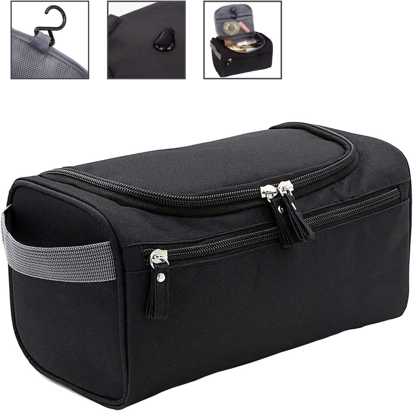 Travel Hanging Toiletry and Shaving Bag