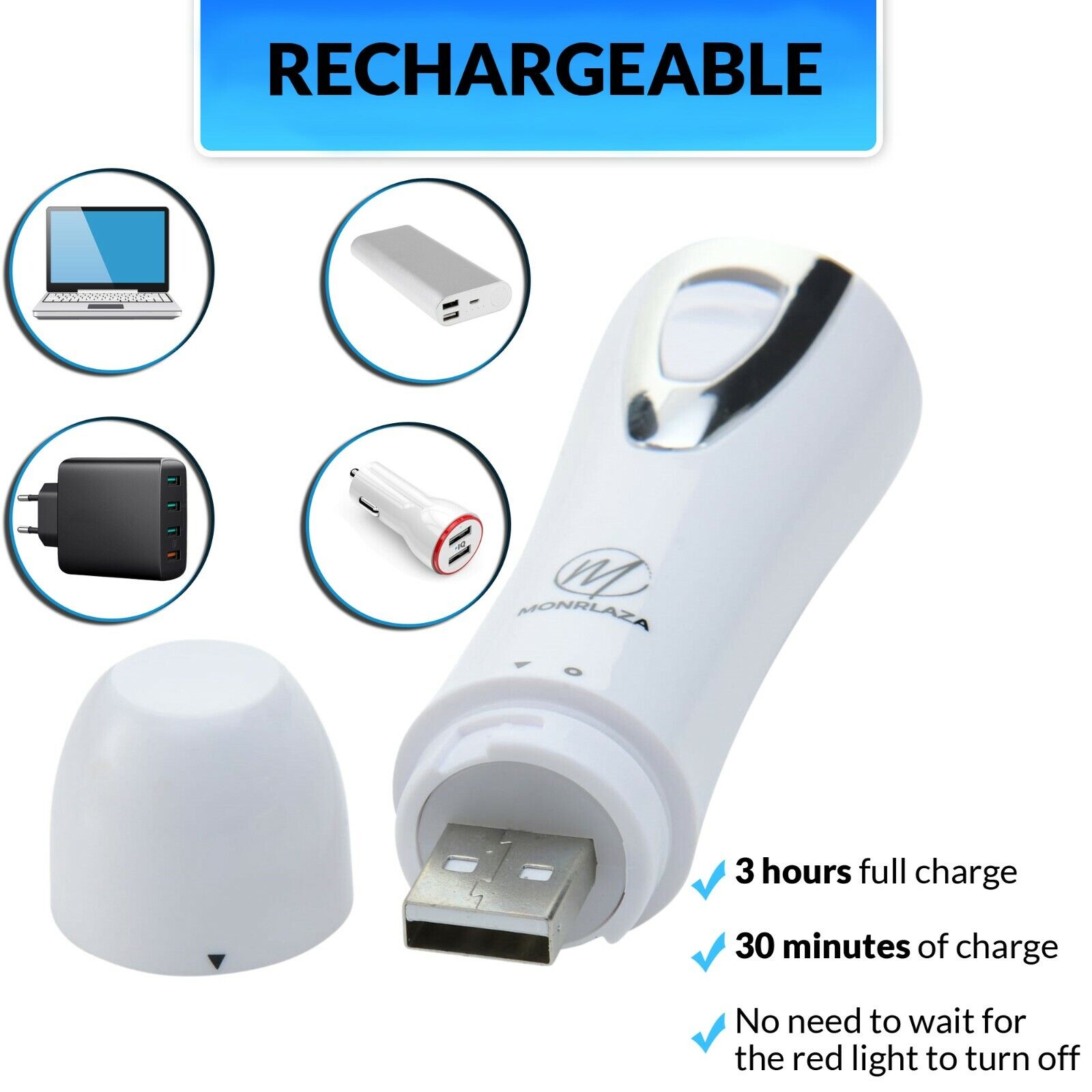 4-in-1 Painless Electric Hair Remover for Women