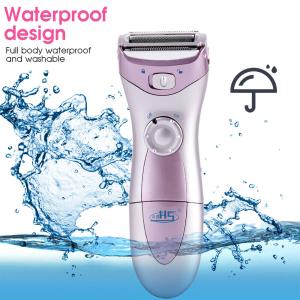 Electric Women's Wet/Dry Shaver and Trimmer