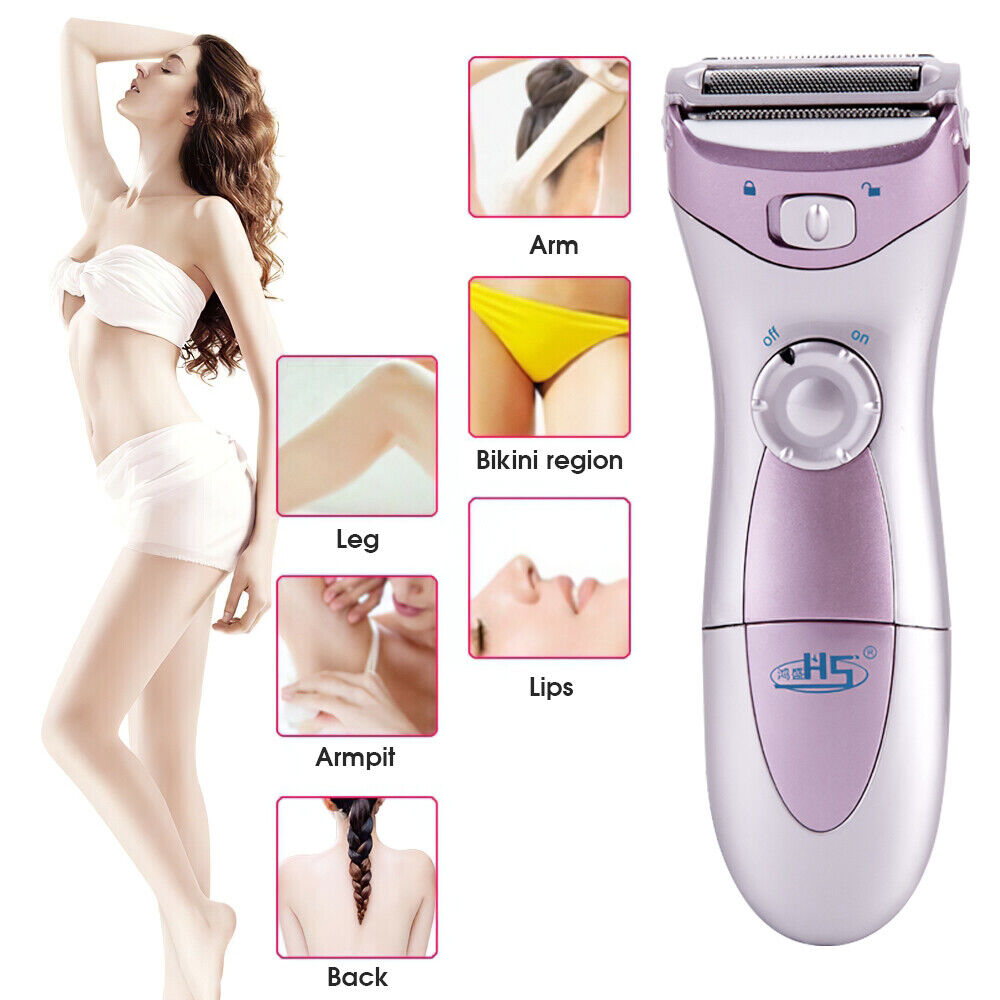 Electric Women's Wet/Dry Shaver and Trimmer