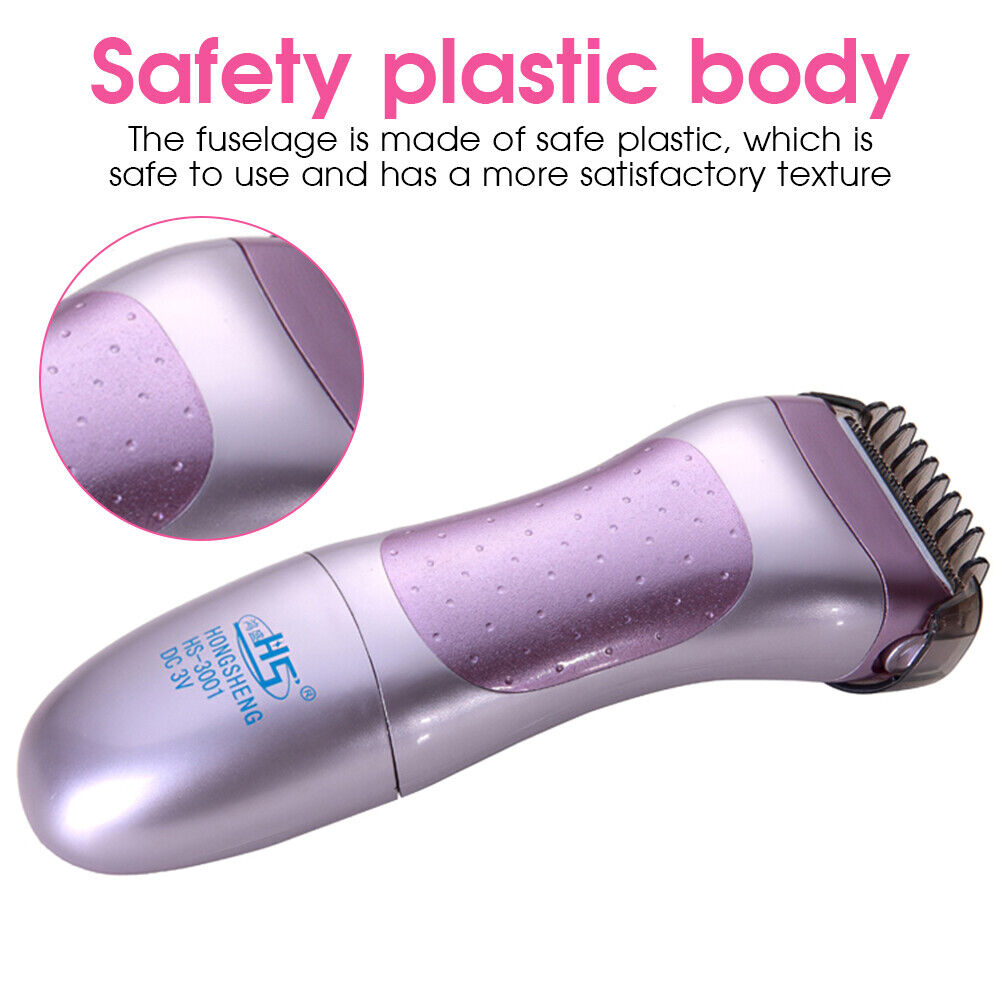 Electric Women's Wet/Dry Shaver and Trimmer