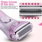 Electric Women's Wet/Dry Shaver and Trimmer
