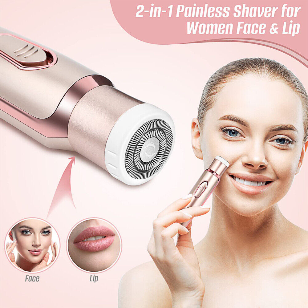 2-in-1 Electric Women's Hair Removal Shaver