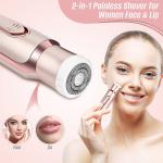 2-in-1 Electric Women's Hair Removal Shaver