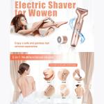 2-in-1 Electric Women's Hair Removal Shaver