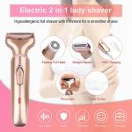 2-in-1 Electric Women's Hair Removal Shaver