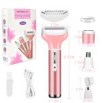 4-in-1 Cordless Electric Razor for Women