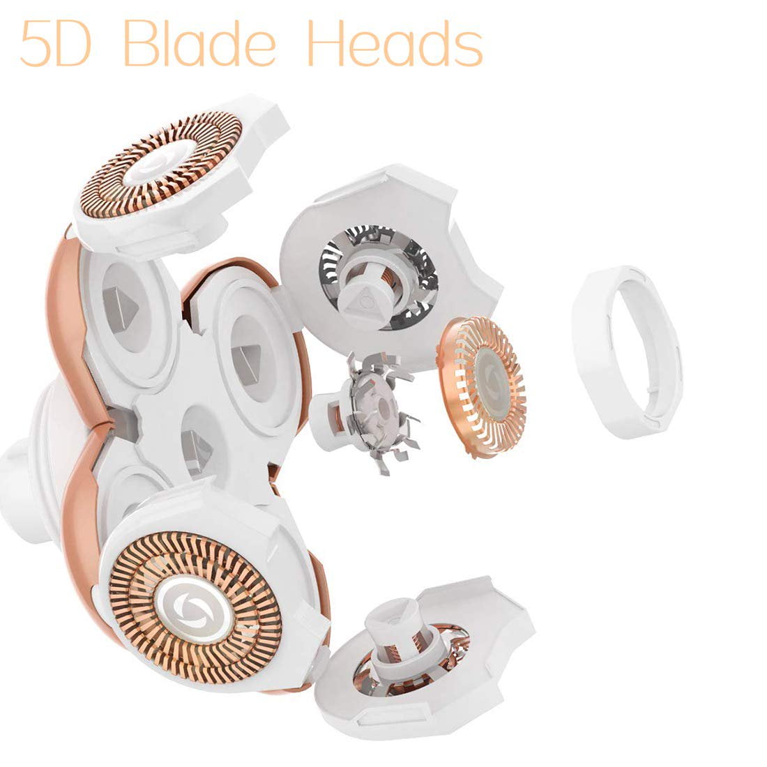 Blossom Women's Electric Razor and Hair Trimmer