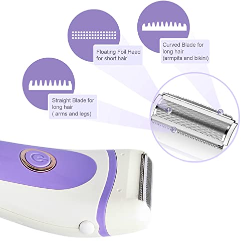 Women’s Rechargeable Electric Shaver with LED Display