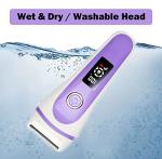 Women’s Rechargeable Electric Shaver with LED Display