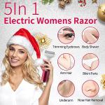 5-in-1 Electric Razor for Women - Smooth Shaving