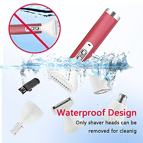 5-in-1 Electric Razor for Women - Smooth Shaving