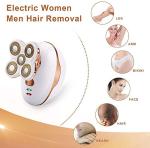 Women's Waterproof Electric Shaver and Bikini Trimmer
