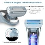 Women’s Electric Razor with Flexible Head (Blue)