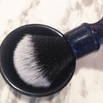 Dense Knot Synthetic Shaving Brush with Resin Handle