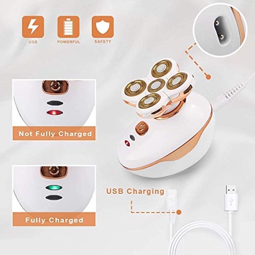 Women's Waterproof Electric Shaver and Bikini Trimmer