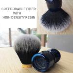 Dense Knot Synthetic Shaving Brush with Resin Handle