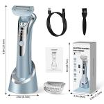 Women’s Electric Razor with Flexible Head (Blue)