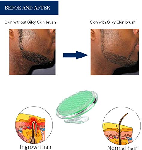 Exfoliating Brush for Razor Bumps and Ingrown Hairs