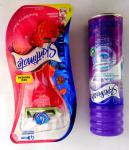 Skintimate Raspberry Rain Women's Disposable Razors 4-Pack