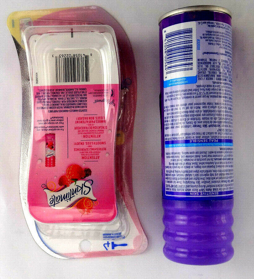 Skintimate Raspberry Rain Women's Disposable Razors 4-Pack