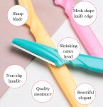 6-Piece Eyebrow Razor and Face Hair Trimmer