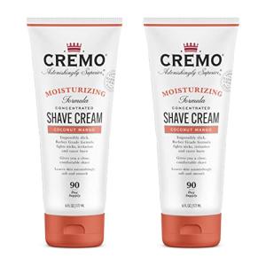 Cremo Coconut Mango Moisturizing Shave Cream 2-Pack