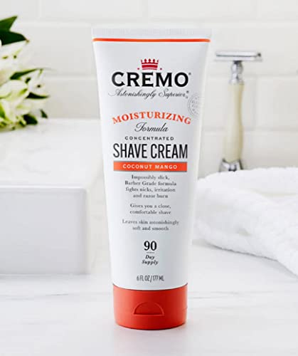 Cremo Coconut Mango Moisturizing Shave Cream 2-Pack