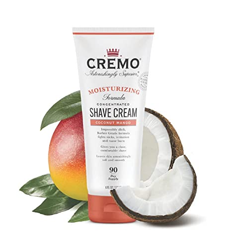 Cremo Coconut Mango Moisturizing Shave Cream 2-Pack