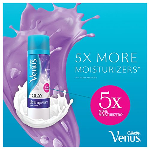 Venus Gillette Olay UltraMoisture Shave Gel, Violet Swirl