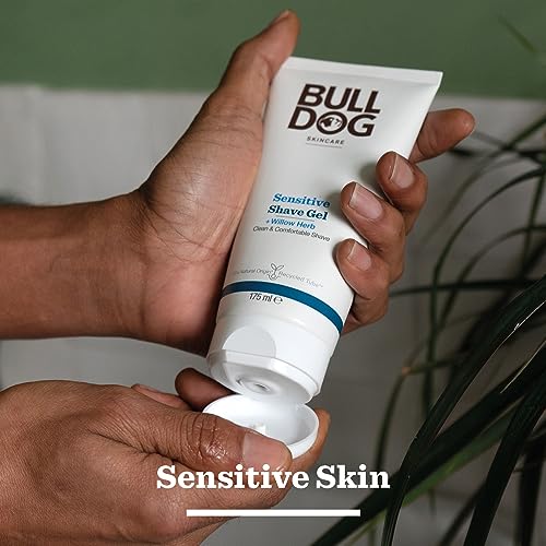 Bulldog Sensitive Shave Gel, 5.9 fl oz