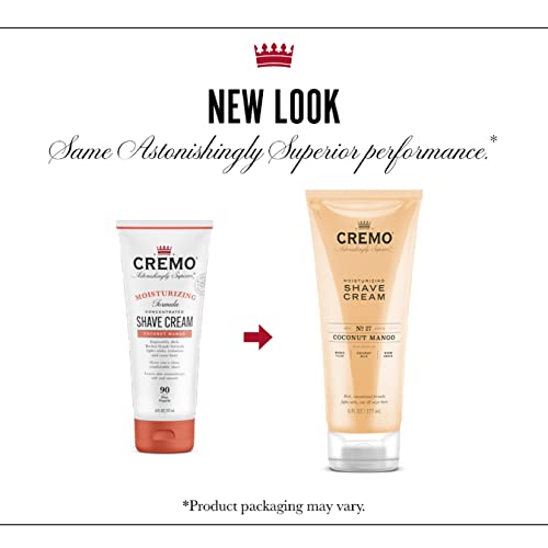 Cremo Coconut Mango Moisturizing Shave Cream for Women