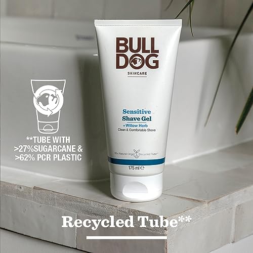 Bulldog Sensitive Shave Gel, 5.9 fl oz