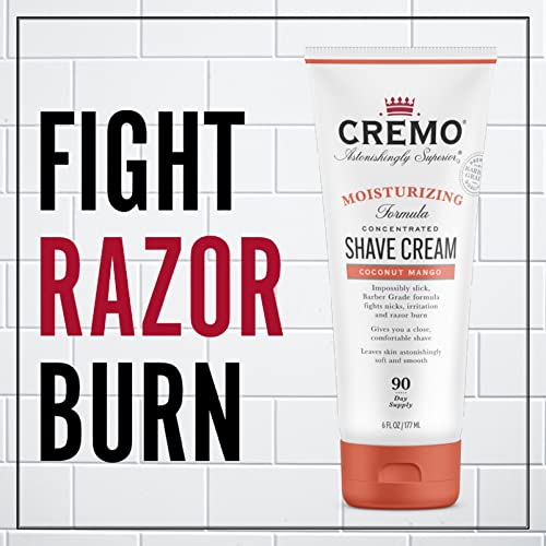 Cremo Coconut Mango Moisturizing Shave Cream for Women
