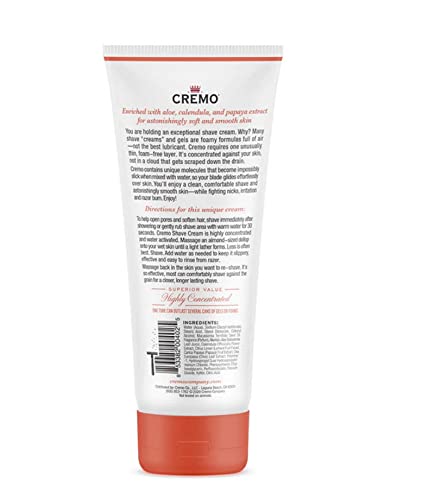 Cremo Coconut Mango Moisturizing Shave Cream for Women