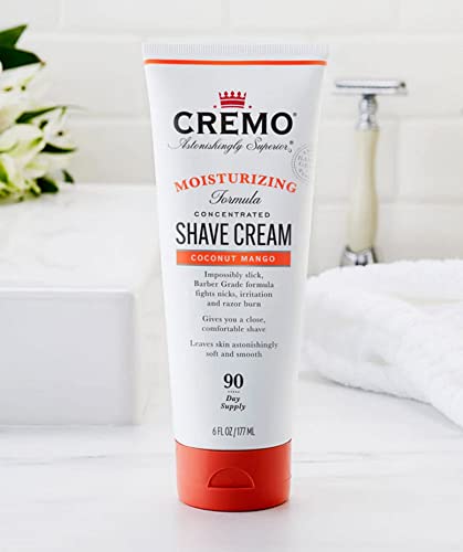 Cremo Coconut Mango Moisturizing Shave Cream for Women
