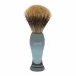 eShave Fine Badger Shaving Brush in Blue