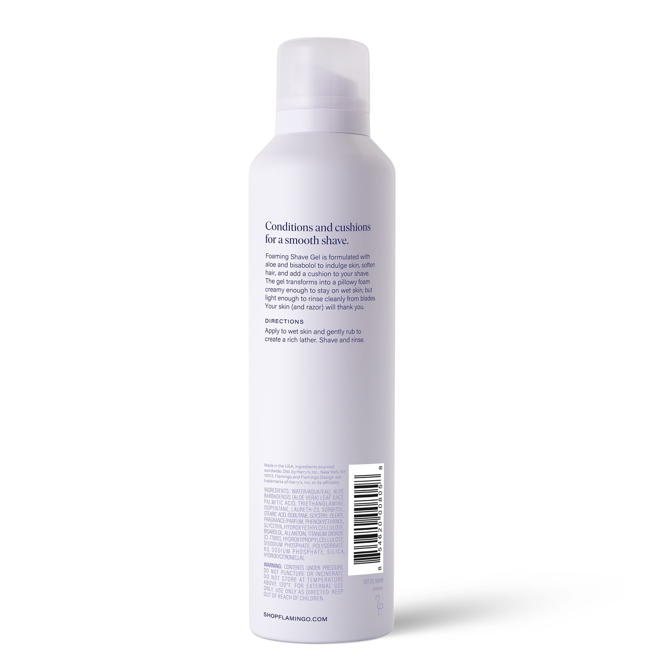 Women’s Aloe Vera Foaming Shave Gel, 2 Pack