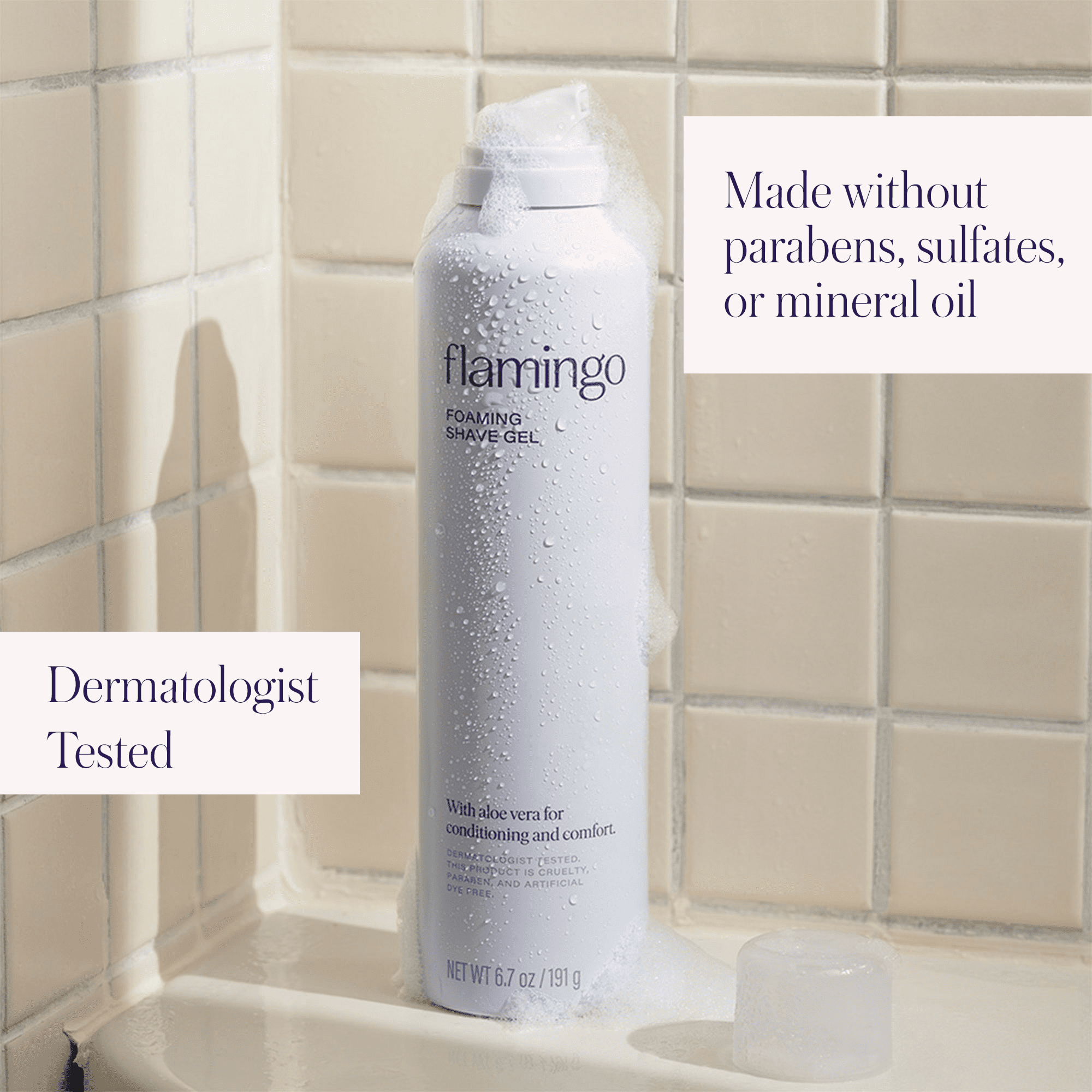 Women’s Aloe Vera Foaming Shave Gel, 2 Pack