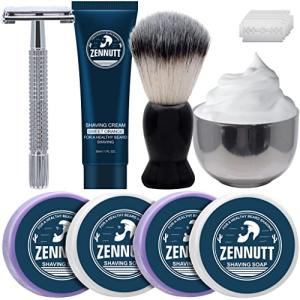 Men's Shaving Kit with Soap, Bowl, and Brush
