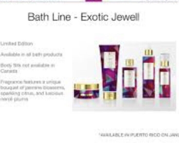 Exotic Jewell Shave Cream and Body Dew Set