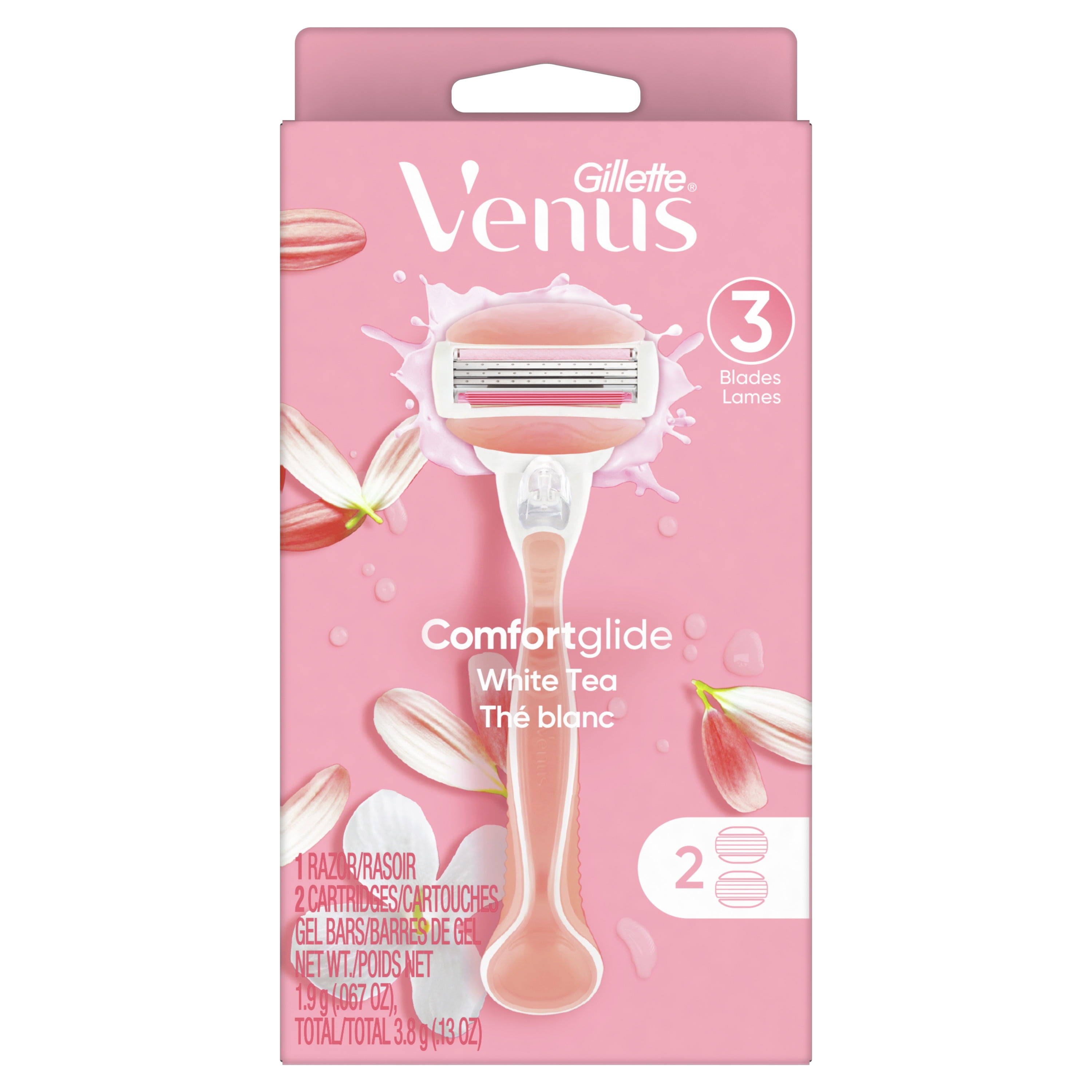Gillette Venus ComfortGlide Women's Razor Handle & Blades