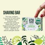 Eco Warrior Vegan Shaving Soap with Coconut & Lime