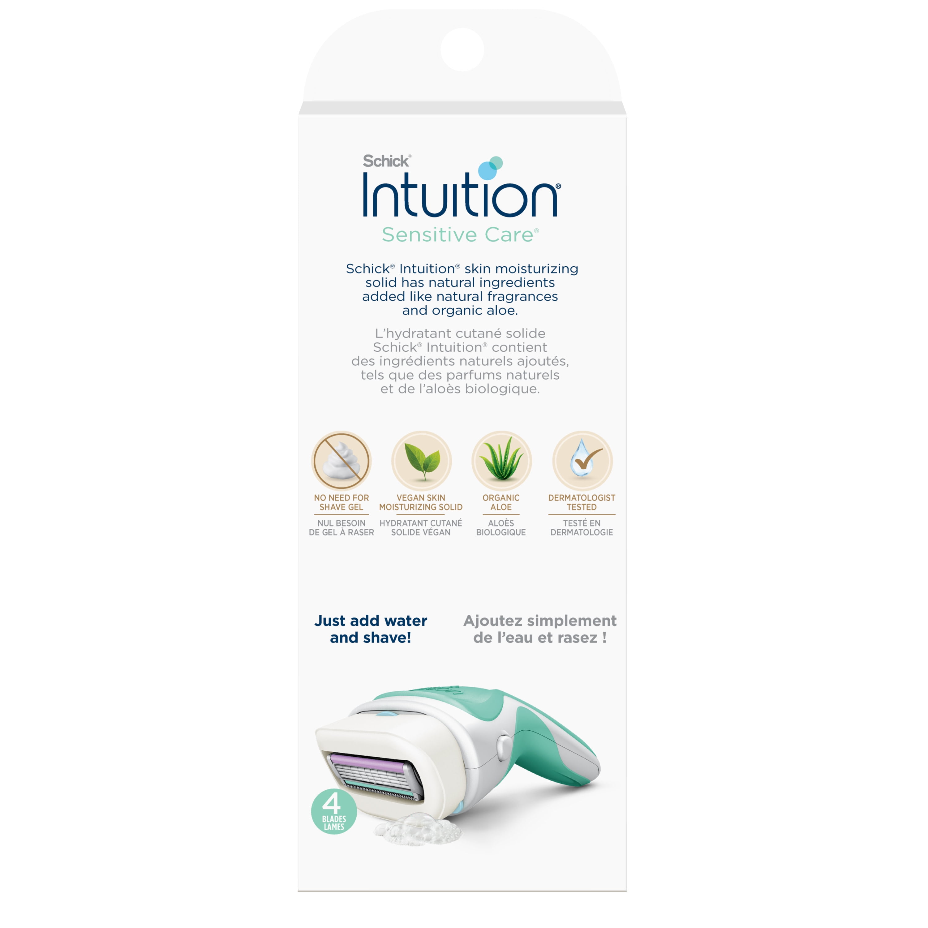 Schick Intuition Sensitive Care Women's Razor with Refills
