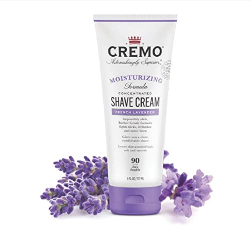 Cremo Lavender Moisturizing Shave Cream for Women