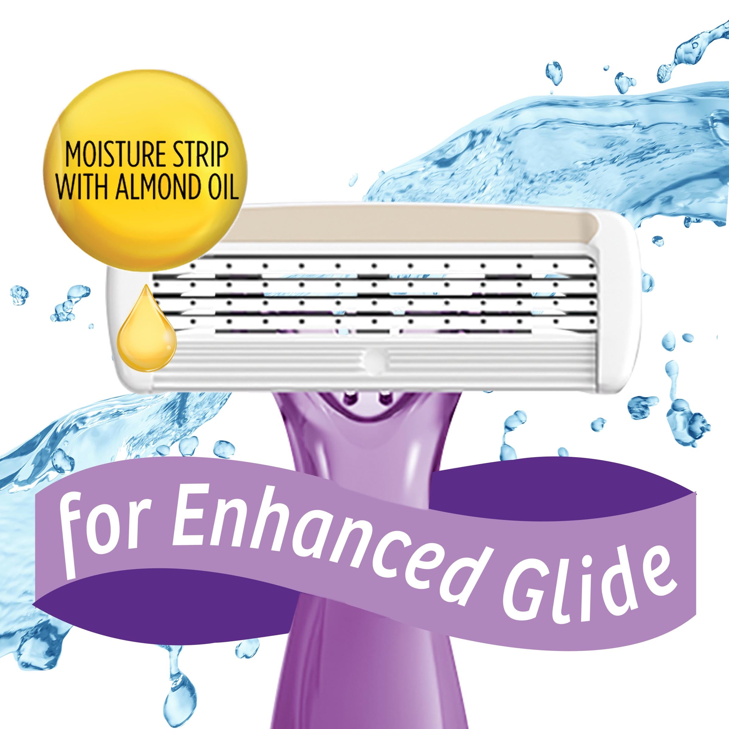 BIC Soleil Escape Lavender & Eucalyptus Razors, 4 Count