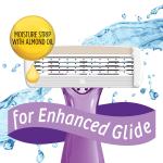 BIC Soleil Escape Lavender & Eucalyptus Razors, 4 Count